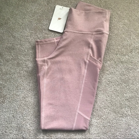 FABLETICS NWT PINK/NUDE HIGH RISE LEGGINGS!! - Picture 5 of 13